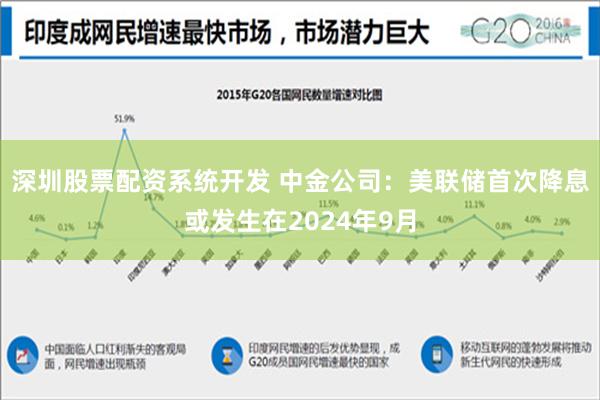 深圳股票配资系统开发 中金公司：美联储首次降息或发生在2024年9月