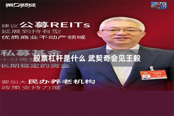 股票杠杆是什么 武契奇会见王毅