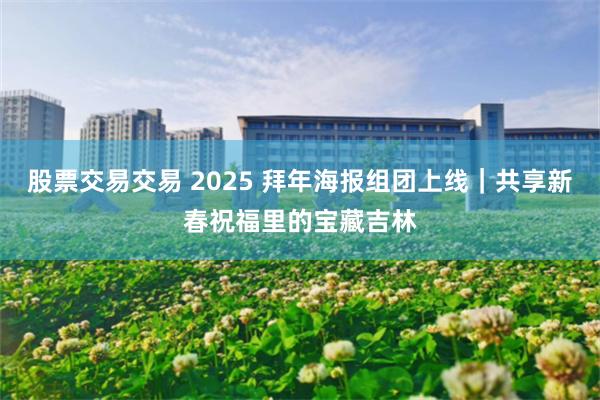 股票交易交易 2025 拜年海报组团上线｜共享新春祝福里的宝藏吉林