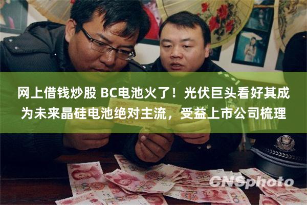 网上借钱炒股 BC电池火了！光伏巨头看好其成为未来晶硅电池绝对主流，受益上市公司梳理
