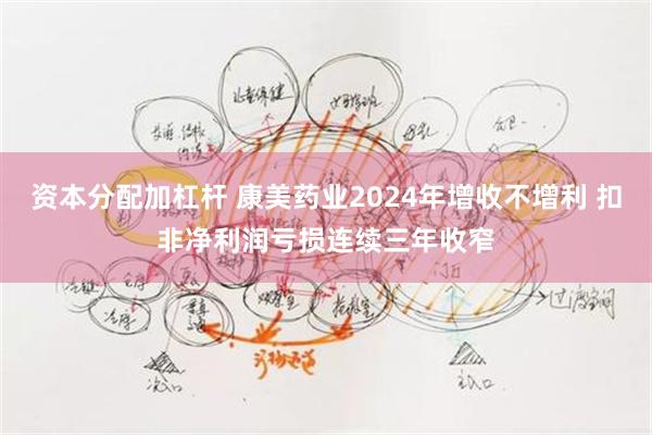 资本分配加杠杆 康美药业2024年增收不增利 扣非净利润亏损连续三年收窄