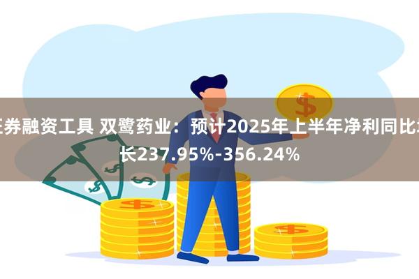 证券融资工具 双鹭药业：预计2025年上半年净利同比增长237.95%-356.24%