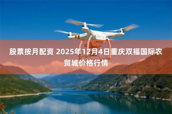 股票按月配资 2025年12月4日重庆双福国际农贸城价格行情