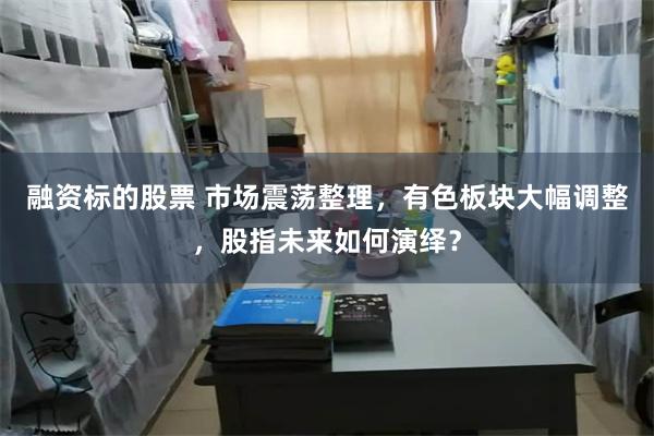 融资标的股票 市场震荡整理，有色板块大幅调整，股指未来如何演绎？
