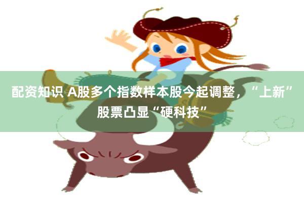 配资知识 A股多个指数样本股今起调整，“上新”股票凸显“硬科技”