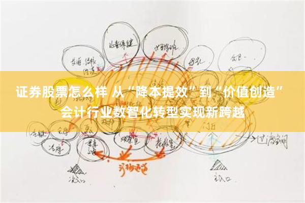证券股票怎么样 从“降本提效”到“价值创造” 会计行业数智化转型实现新跨越